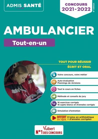 Concours ambulancier. Tout-en-un, Edition 2021-2022