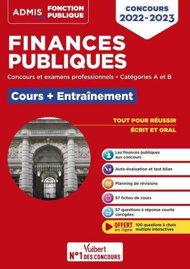 Finances publiques Concours et examens profesionnels catégories A et B. Cours   Entraînement, Editio
