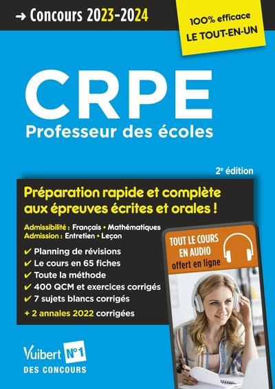 CRPE Professeur des écoles. Edition 2023-2024
