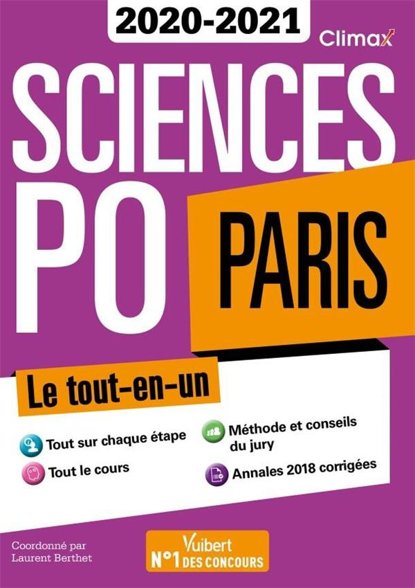 Sciences Po Paris. Le tout-en-un, Edition 2020