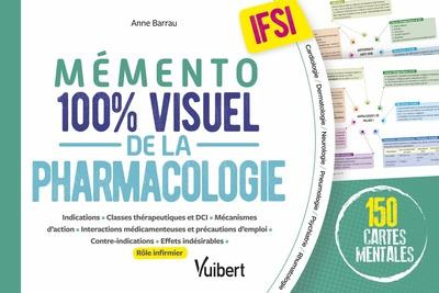 Mémento 100% visuel de la pharmacologie en IFSI. 150 cartes mentales