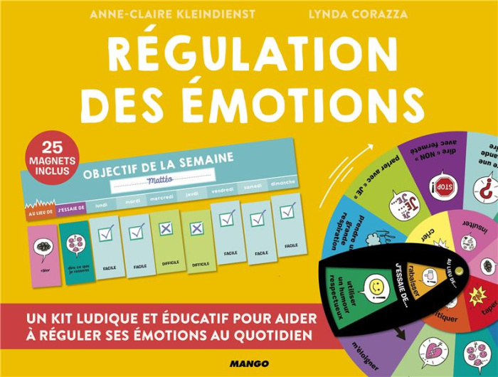 Régulation des émotions. Kit ludique et éducatif pour réguler les émotions de son enfant avec 25 mag