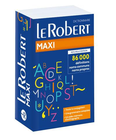 Le Robert maxi. Edition 2018