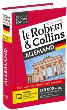 Robert et Collins poche   allemand. Edition 2021. Edition bilingue français-allemand