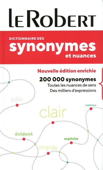 Dictionnaire des synonymes et nuances poche