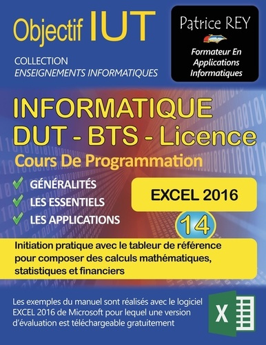 Cours de programmation DUT, BTS, Licence Informatique