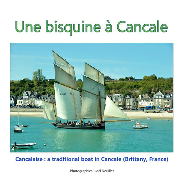 Une bisquine à Cancale. Cancalaise : a traditional boat in Cancale (Brittany, France)