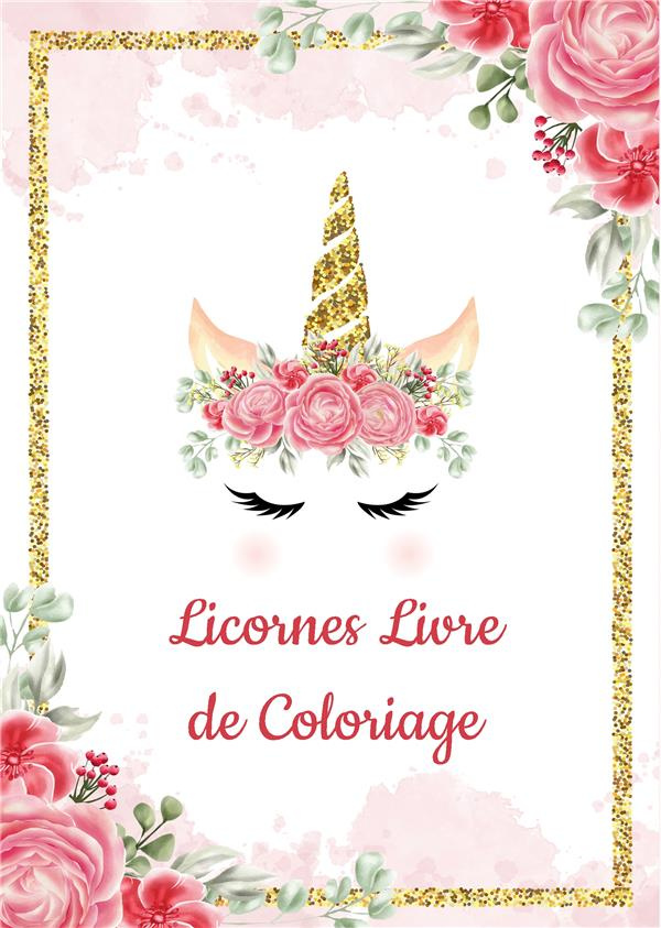 Licornes. Livre de Coloriage pour Enfants