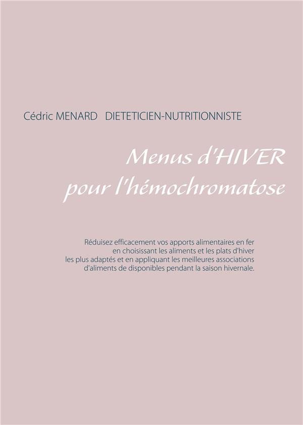Menus d'hiver pour l'hémochromatose