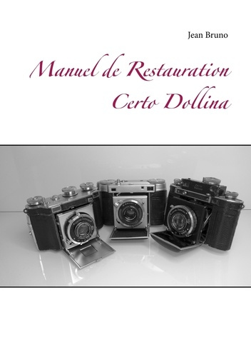 MANUEL DE RESTAURATION CERTO DOLLINA