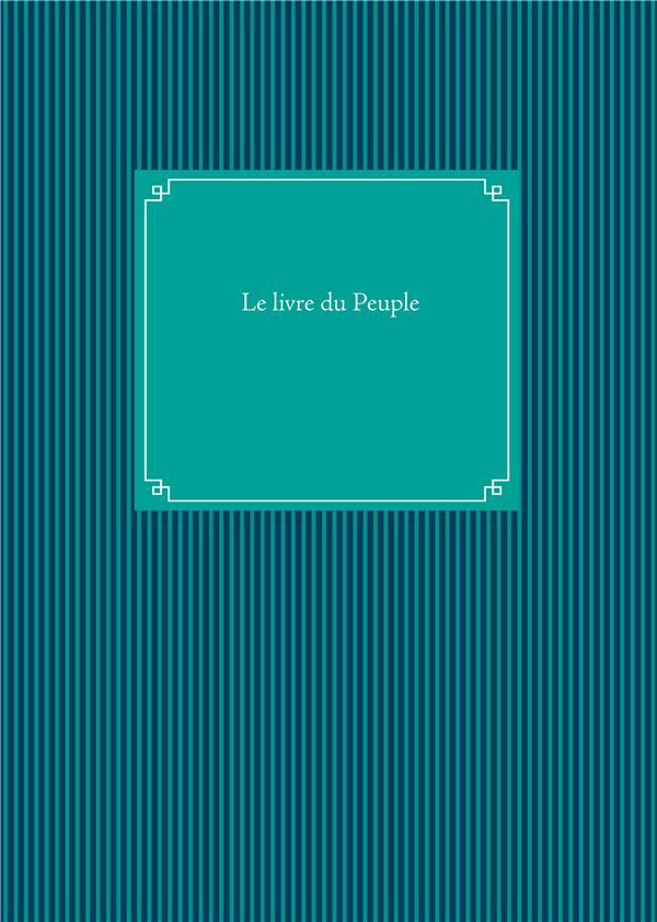 Le livre du Peuple