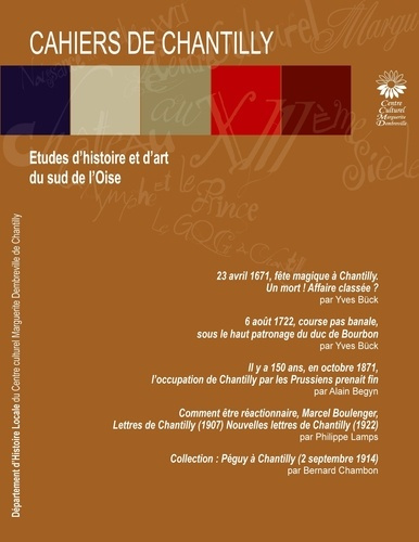 Les cahiers de Chantilly N° 14