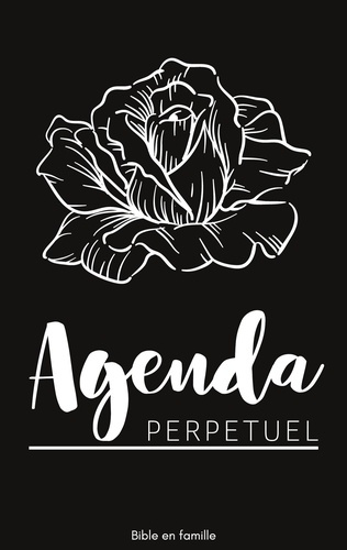 Agenda perpétuel. Planning avec versets bibliques