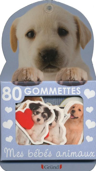 Mes bébés animaux chiens. 80 gommettes