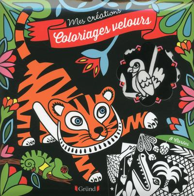 COLORIAGES VELOURS (POCHETTE)