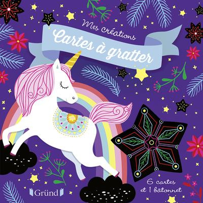 CARTES A GRATTER - LICORNES