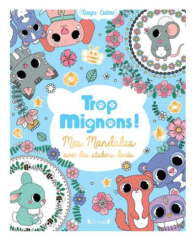 Trop Mignons ! Mes Mandalas avec des stickers dorés