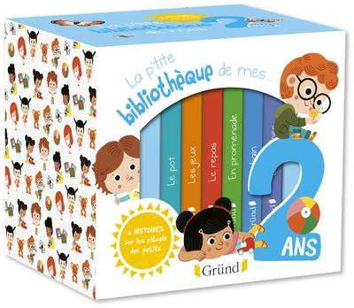 La p'tite bibliothèque de mes 2 ans. Coffret en 6 volumes