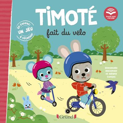 Timoté : Timoté fait du vélo. Avec un jeu à détacher