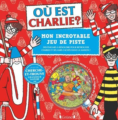 OU EST CHARLIE - MON INCROYABLE JEU DE PISTE - NOUVELLE EDITION