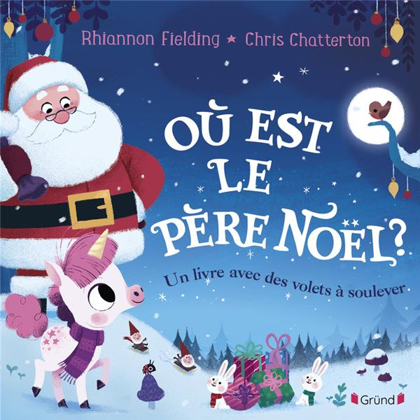 Où est le Père Noël ? Un livre avec des volets à soulever