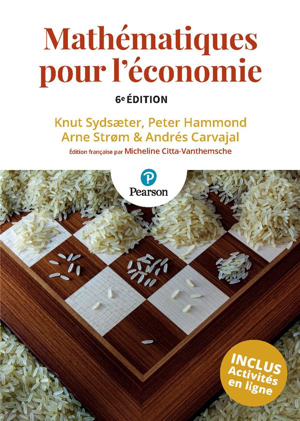 Mathématique pour l'économie. 6e édition