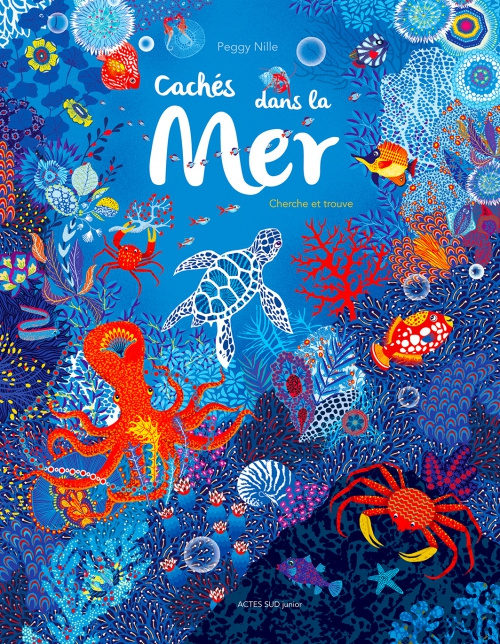 Cachés dans la mer. Cherche et trouve