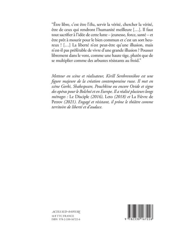 Le moine noir d'après Tchekhov. Suivi de la nouvelle originale