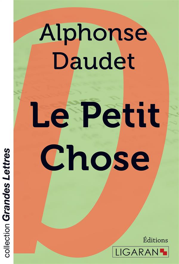Le petit chose [EDITION EN GROS CARACTERES