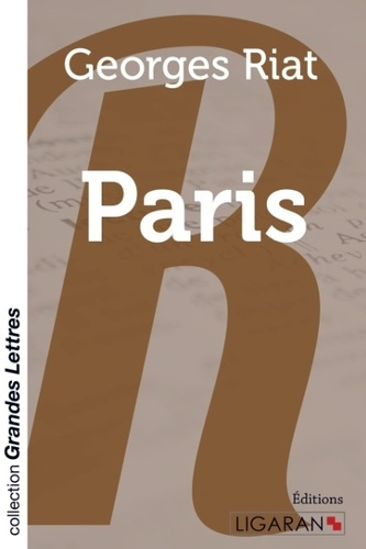Paris [EDITION EN GROS CARACTERES