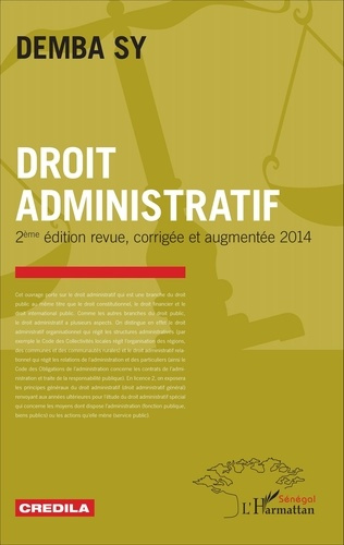 Droit administratif. 2e édition revue et augmentée