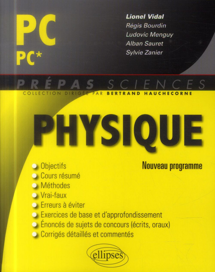 Physique PC/PC*. Nouveau programme, 2e édition