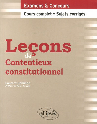 Leçons de contentieux constitutionnel