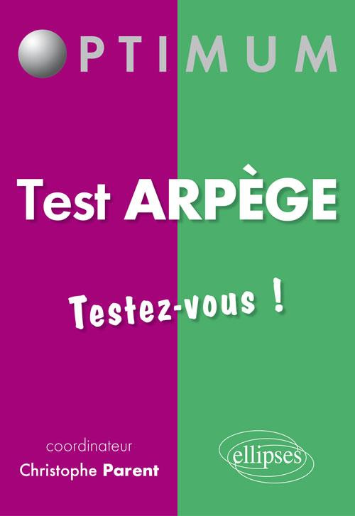 Test ARPEGE. Testez-vous !