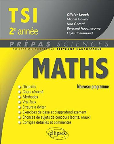 Mathématiques TSI, 2e année