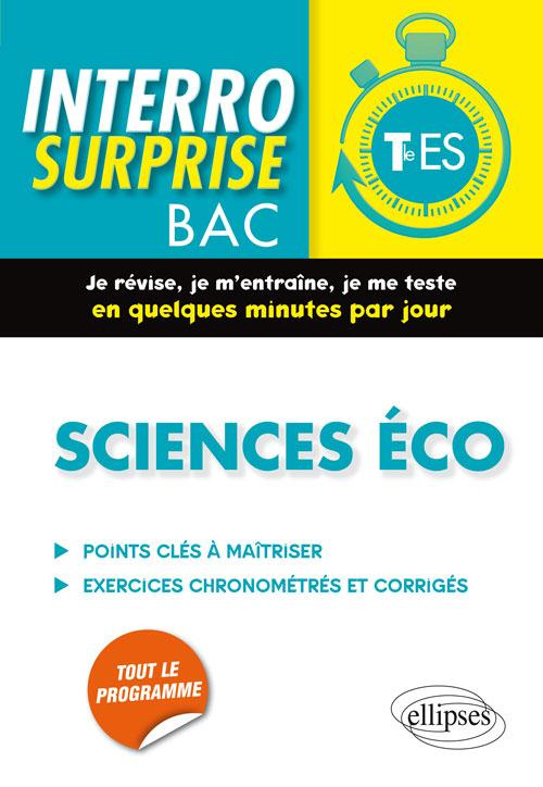 Sciences éco Tle ES