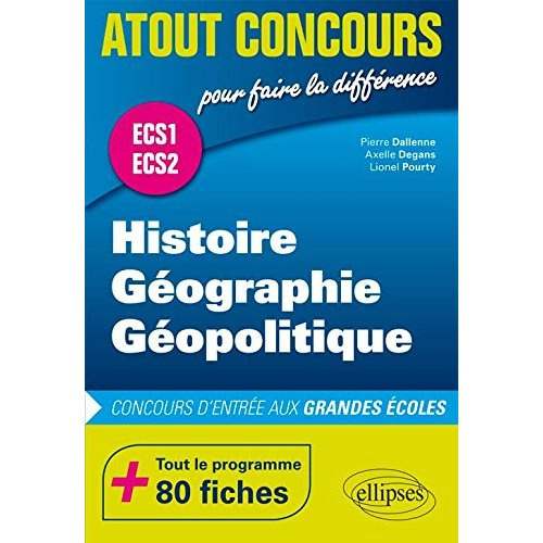 Histoire Géographie Géopolitique ECS1 ECS2