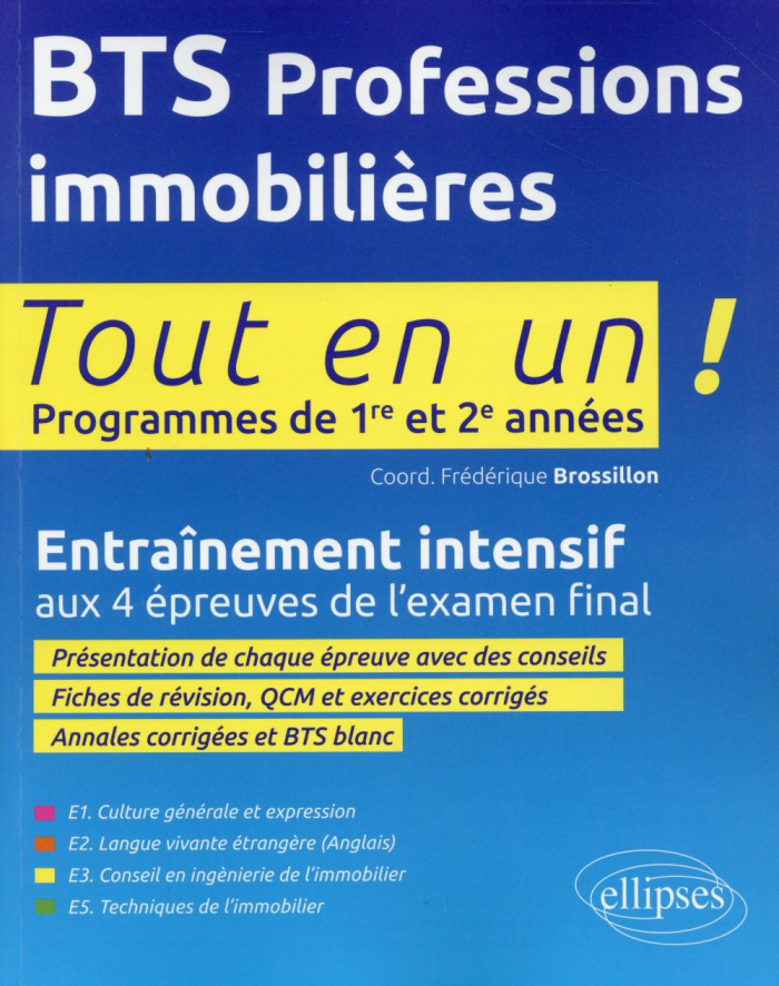 BTS PROFESSIONS IMMOBILIERES