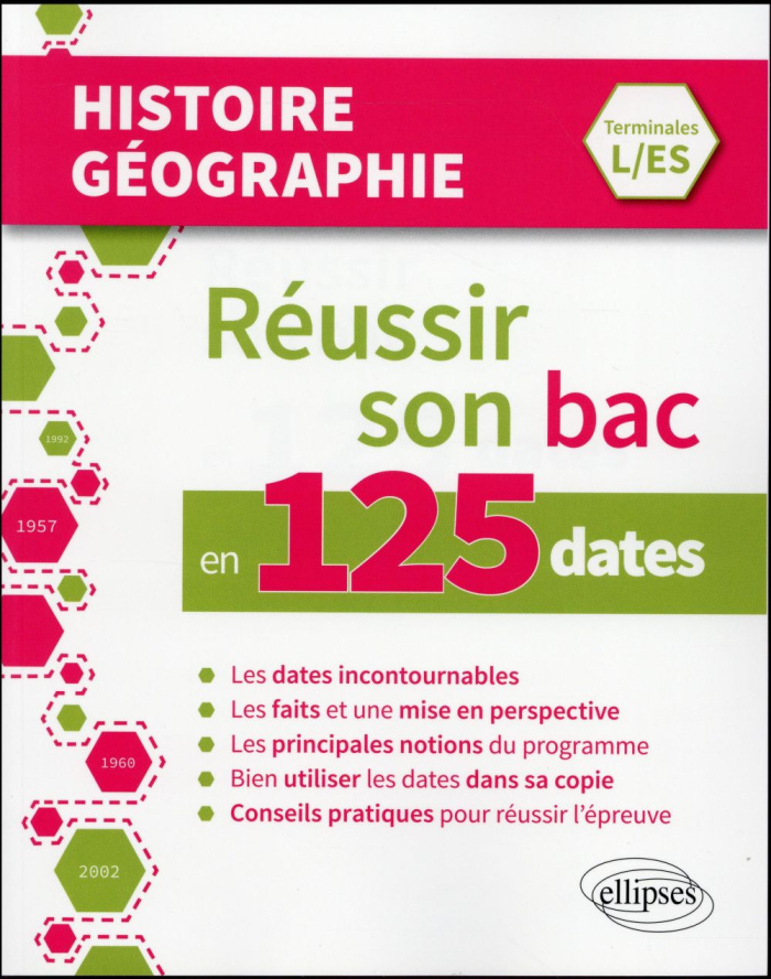Histoire-Géographie Tle L/ES. Réussir son bac en 125 dates