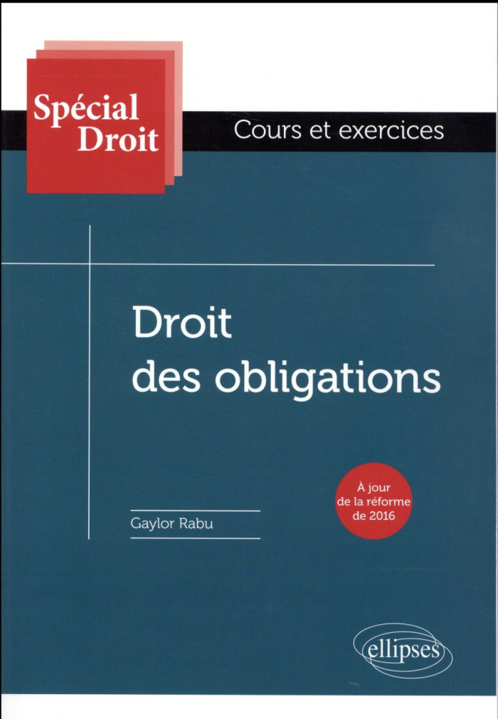 DROIT DES OBLIGATIONS