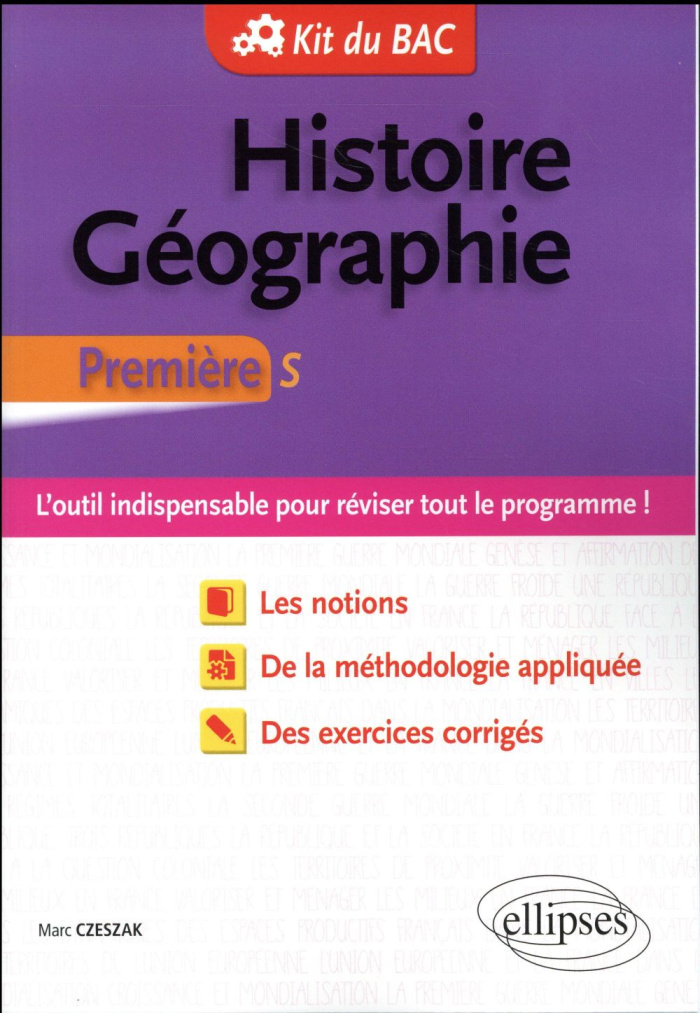Histoire-Géographie 1re S