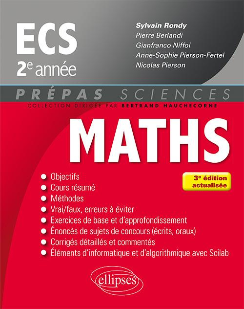 Mathématiques ECS 2e année. 3e édition