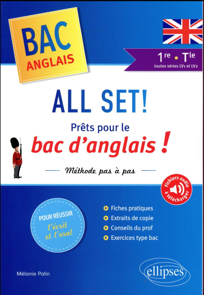 All Set! Prêts pour le bac d'anglais ! 1re-Tle. Méthode pas à pas