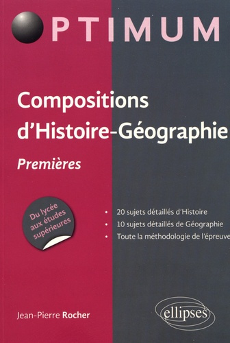 Compositions d'histoire-géographie Premières