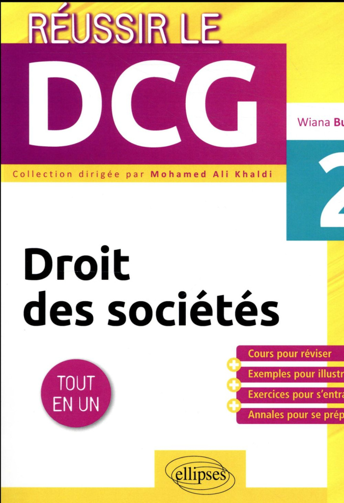 Droit des sociétés DCG 2