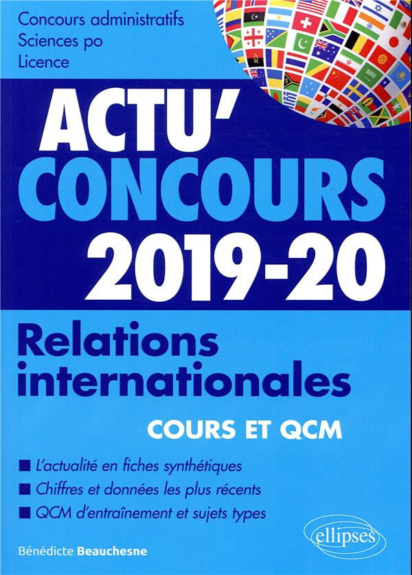 RELATIONS INTERNATIONALES - CONCOURS 2019-2020