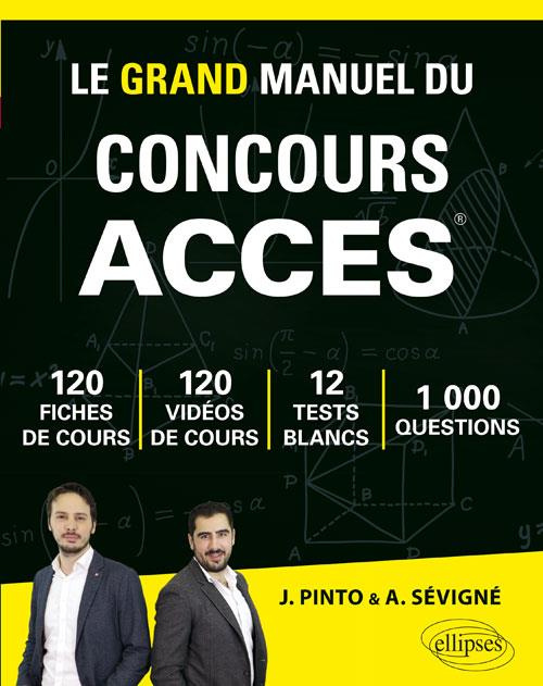 LE MANUEL DE POCHE DU CONCOURS ACCES