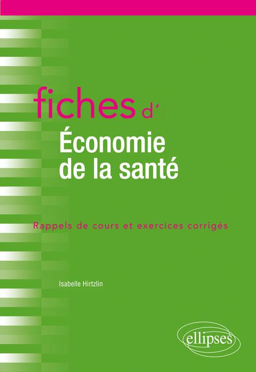 Fiches d'économie de la santé