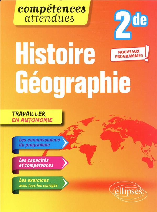 Histoire géographie 2de. Edition 2019