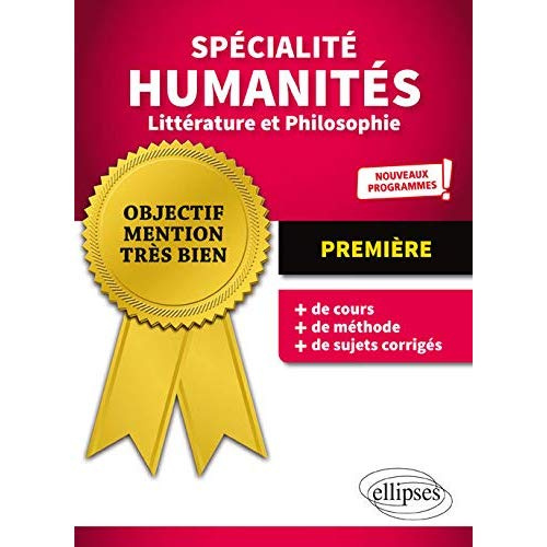 Spécialité Humanités, Littérature et Philosophie 1re. Edition 2022